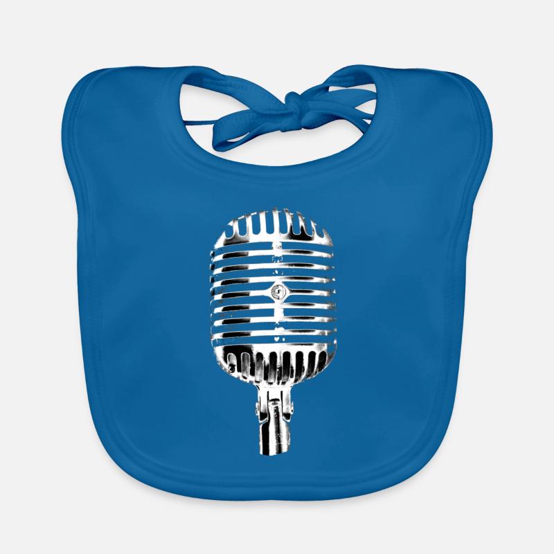 micro Shure Bavoir bio Bébé