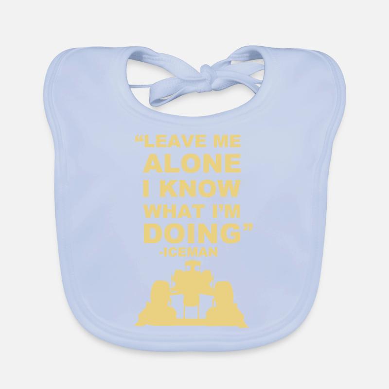 Leave Me Alone Organic Baby Bibs