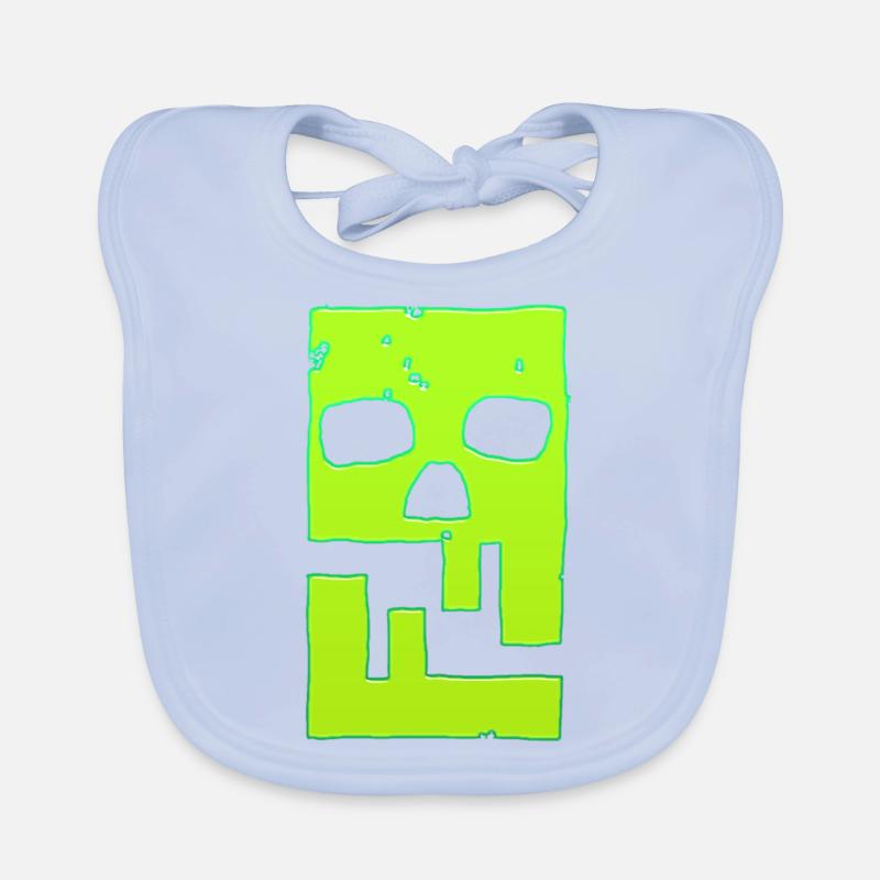 Hacking hackers hacker malware logo emblem Organic Baby Bibs