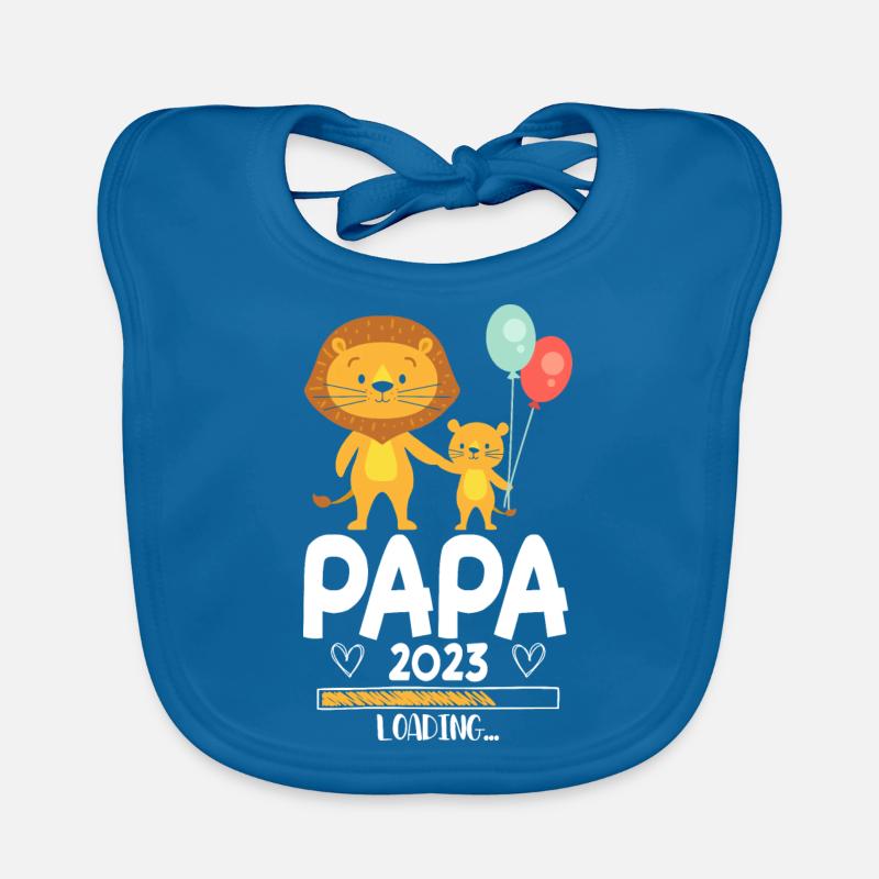 Papa 2023 Loading Baby Bio-Lätzchen