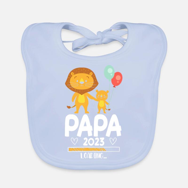 Papa 2023 Loading Baby Bio-Lätzchen