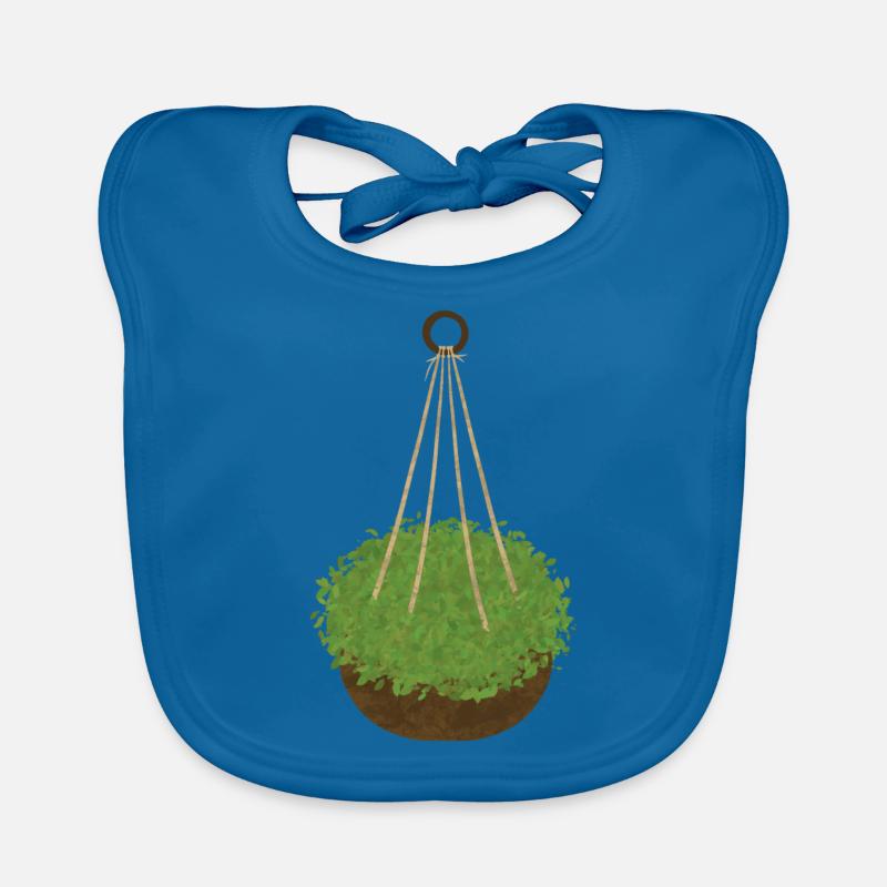 Plante Panier Suspendu Plante d’Intérieur Macramé Idée cadeau Bavoir bio Bébé