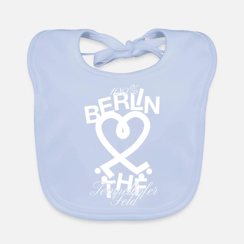 Tempelhofer Feld Skate Baby Bio-Lätzchen