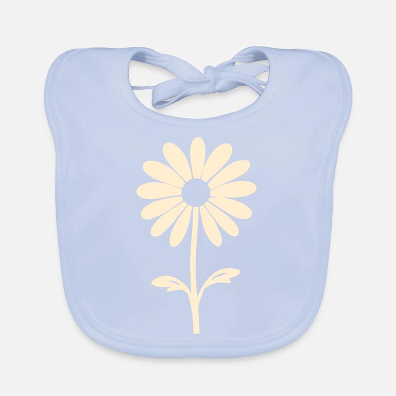 Beauté de marguerite Bavoir bio Bébé
