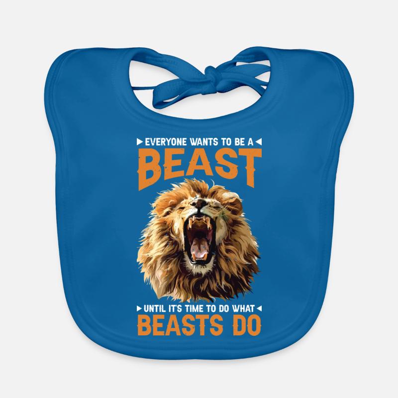 Everyone Wants To Be A Beast Baby Bio-Lätzchen