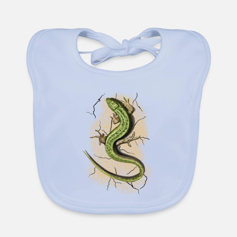 Lizard Organic Baby Bibs