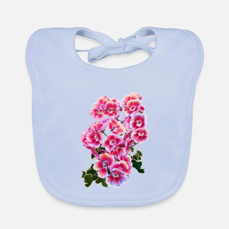 fleur Bavoir bio Bébé