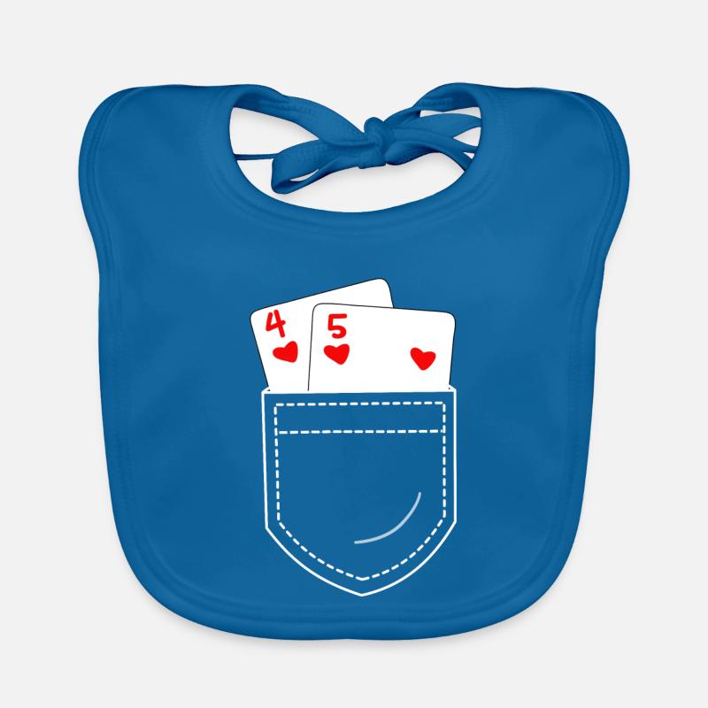 Poker Bavoir bio Bébé