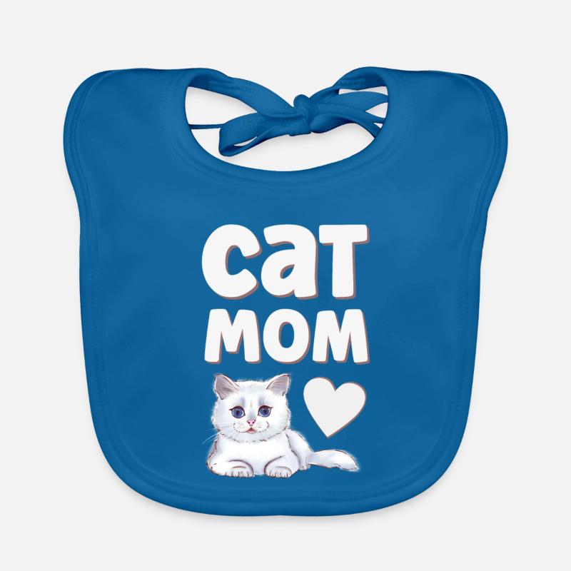 Chats Chats Bavoir bio Bébé