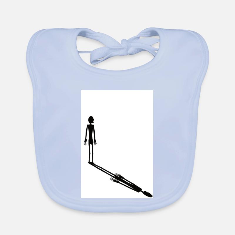 The Shadow Man Organic Baby Bibs