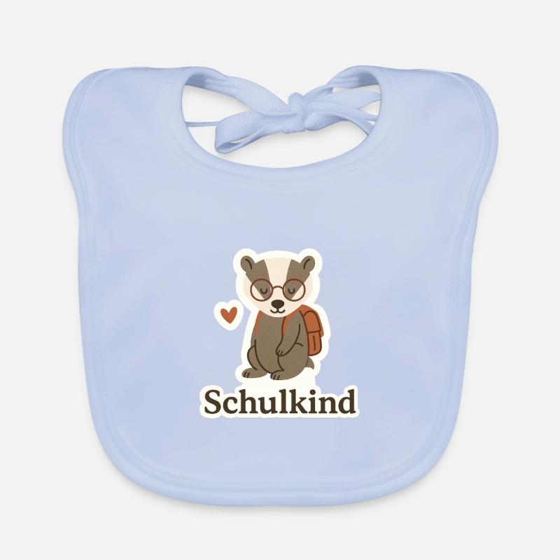 Schulkind Baby Bio-Lätzchen