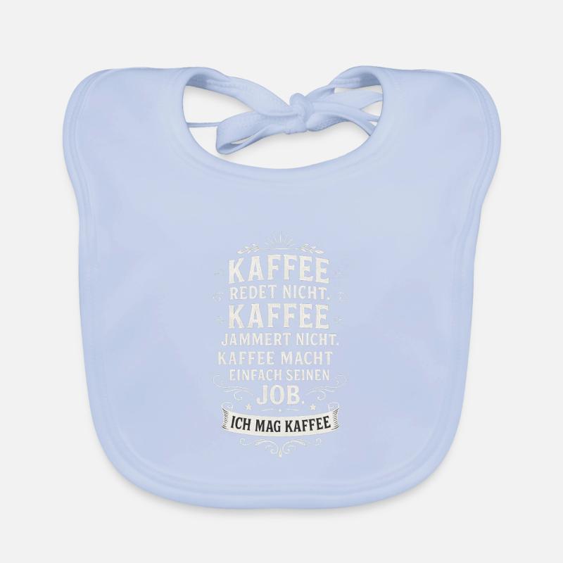 Café Drôle Café Dire Bureau Bavoir bio Bébé