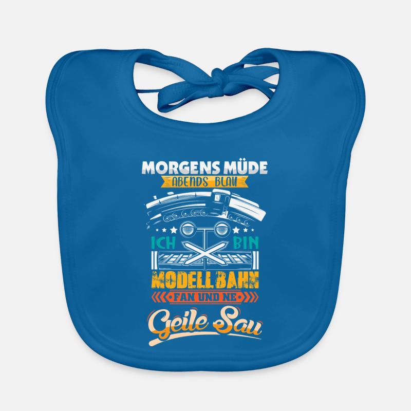 Model Railway Model Railway Organic Baby Bibs
