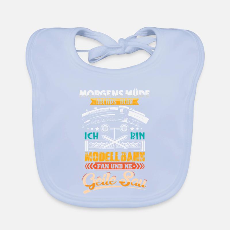 Model Railway Model Railway Organic Baby Bibs