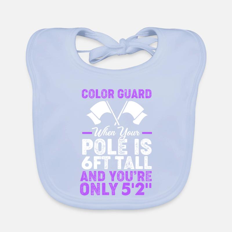Carnival Flag-waving Flag-waving Carnival Organic Baby Bibs