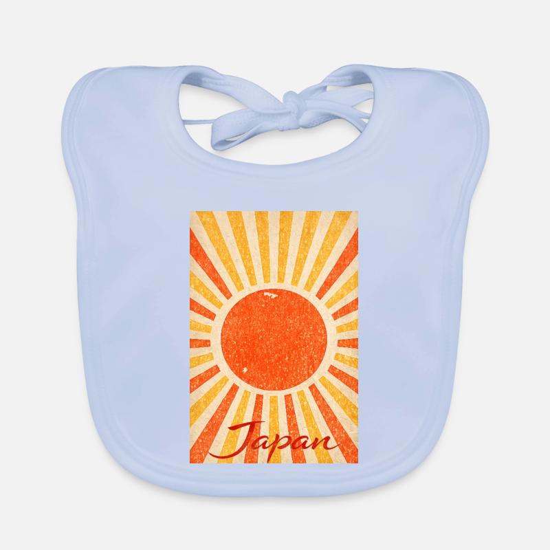 Vintage Japan Sun Baby Bio-Lätzchen