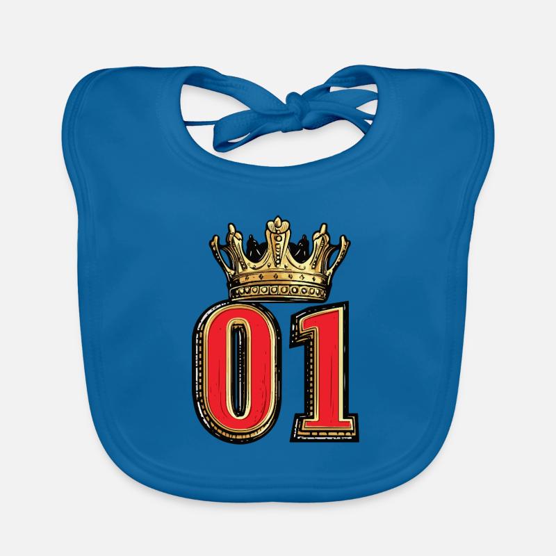 1 Couronne de chiffres Bavoir bio Bébé