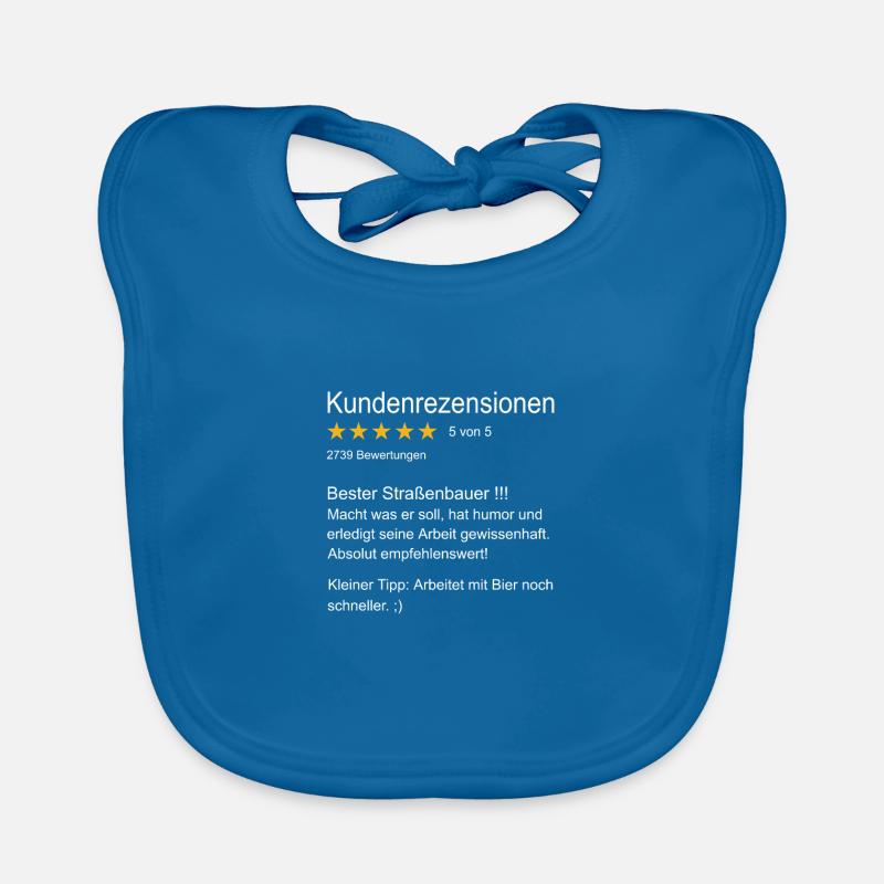 Straßenbauer Zunft - Straßenbauer Baby Bio-Lätzchen