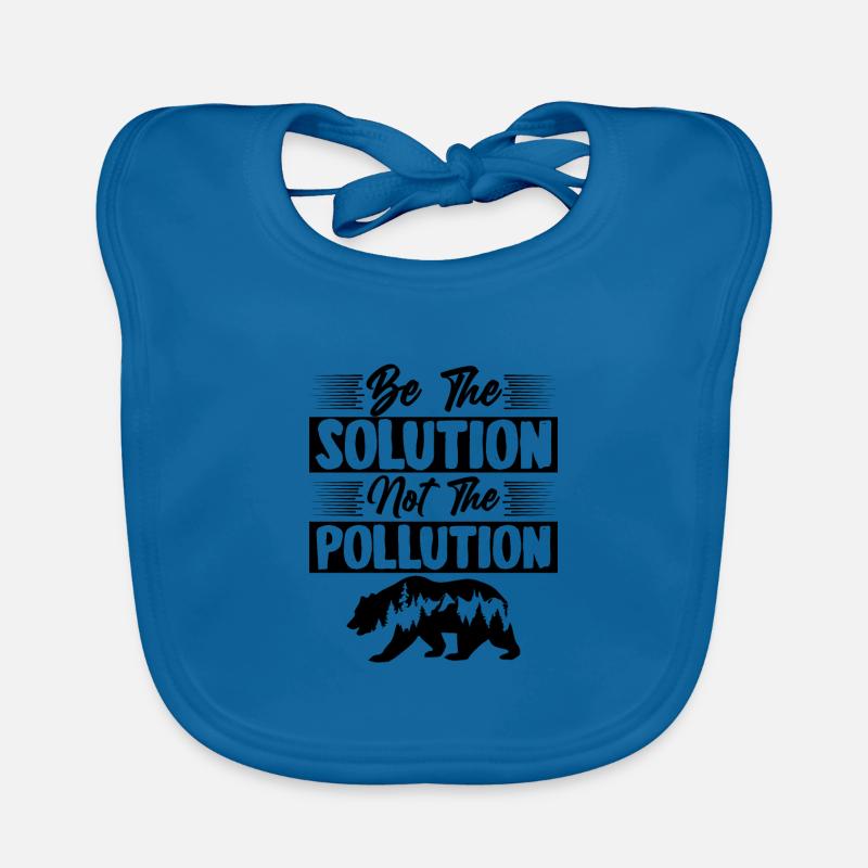 pollution de la planète Bavoir bio Bébé