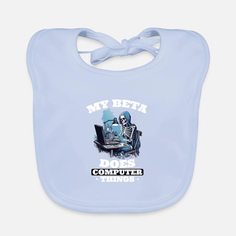 Ma bêta fait des programmeurs informatiques Bavoir bio Bébé