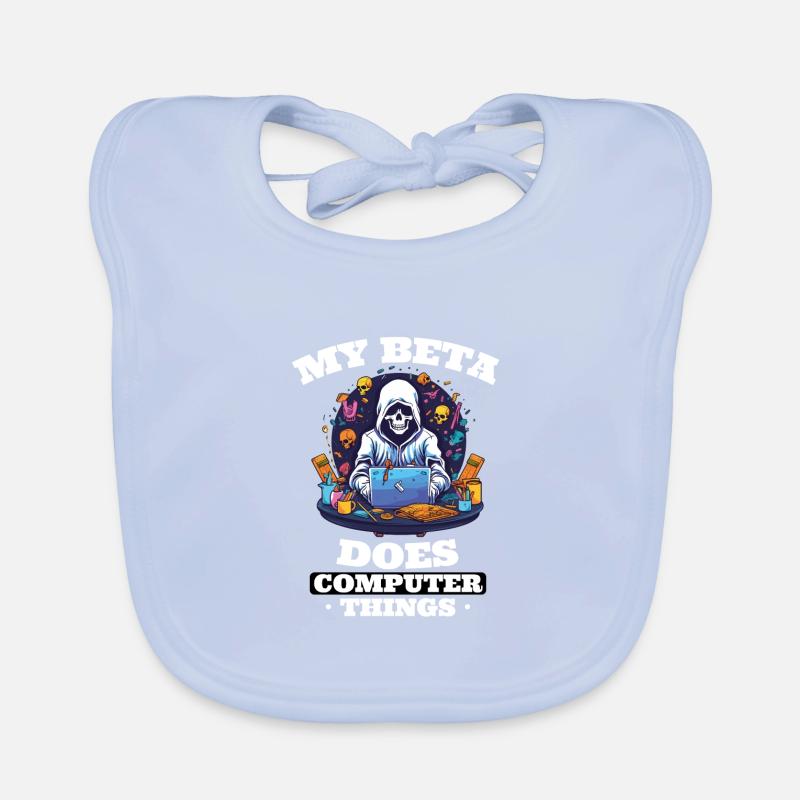Ma bêta fait des programmeurs informatiques Bavoir bio Bébé