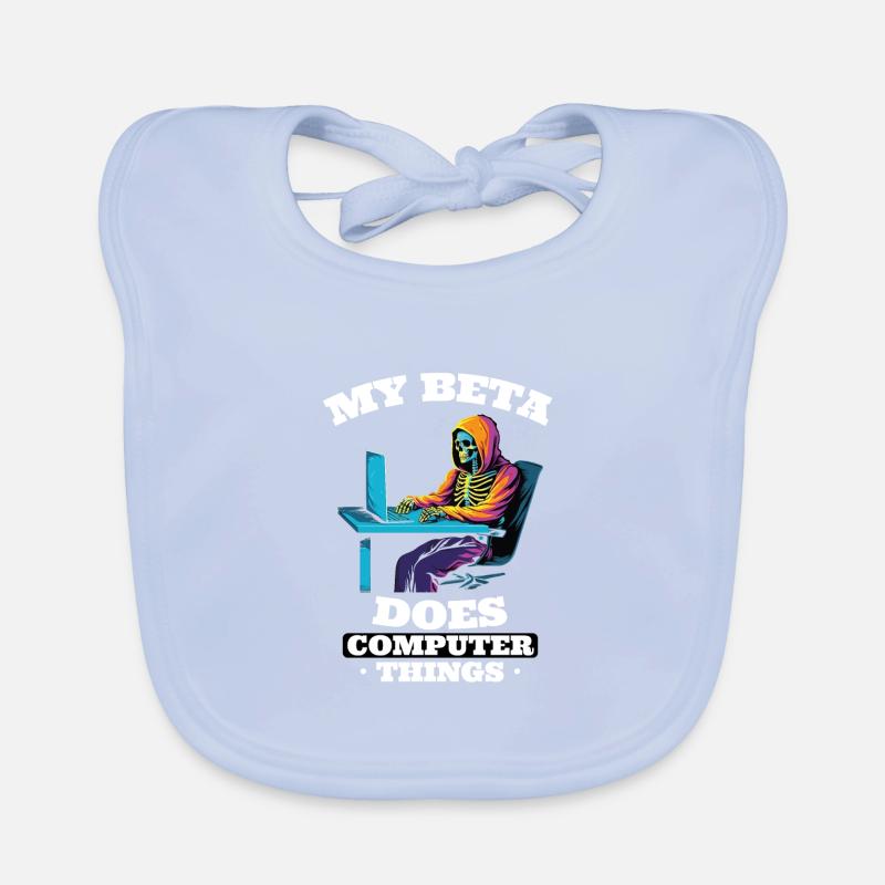 Ma bêta fait des programmeurs informatiques Bavoir bio Bébé