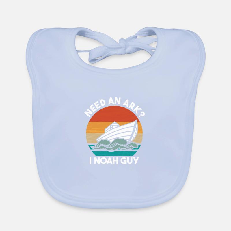 Need a Ark I Noah Guy Funny Christian Organic Baby Bibs
