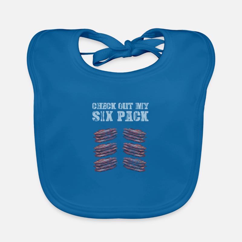 Check out my Sixpack Bacon Lover Crispy Organic Baby Bibs