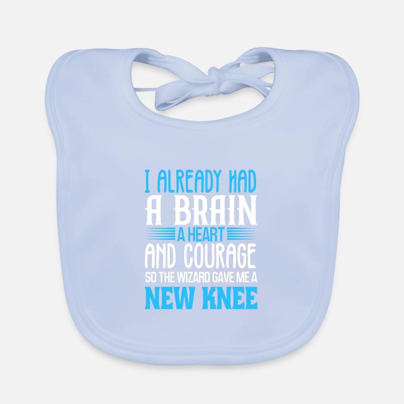 Knee Surgery Recovery Joint Replacement Organic Baby Bibs