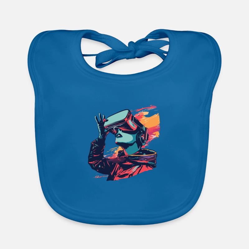 Virtual Reality - Immerse yourself in a Organic Baby Bibs