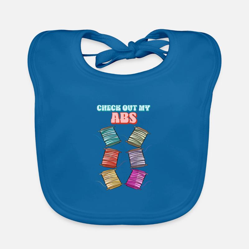 Schau Dir Meine Abs An - 3D-Drucker Baby Bio-Lätzchen
