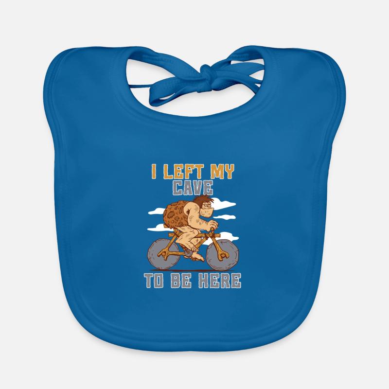 I left my cave to be here with a Organic Baby Bibs