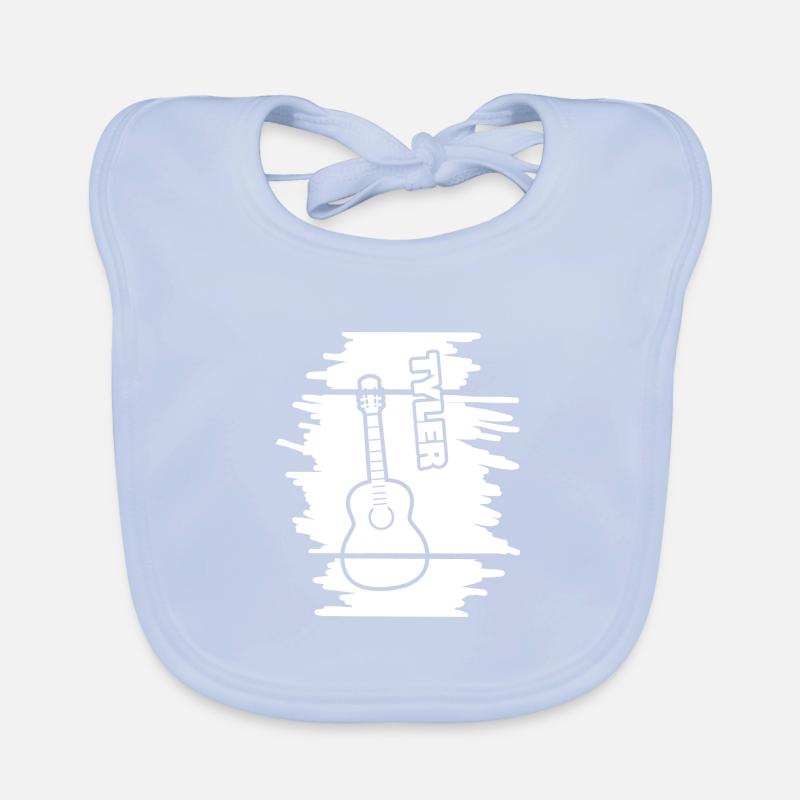 Tyler comme Guitare Bavoir bio Bébé