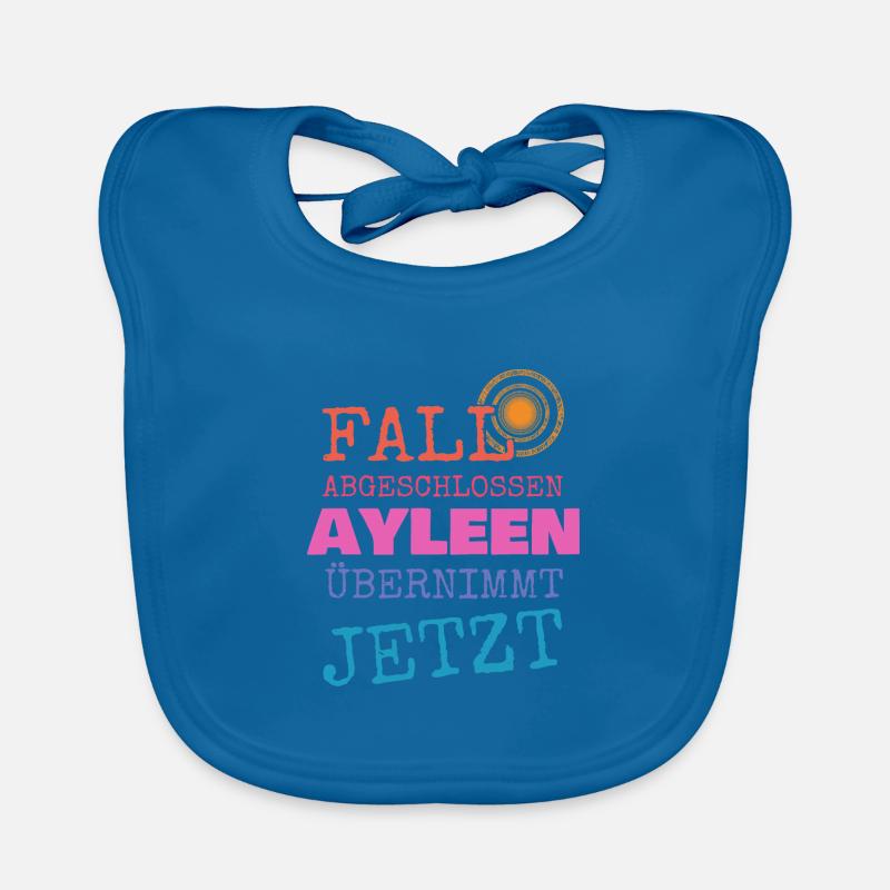 Ayleen comme prénom Bavoir bio Bébé