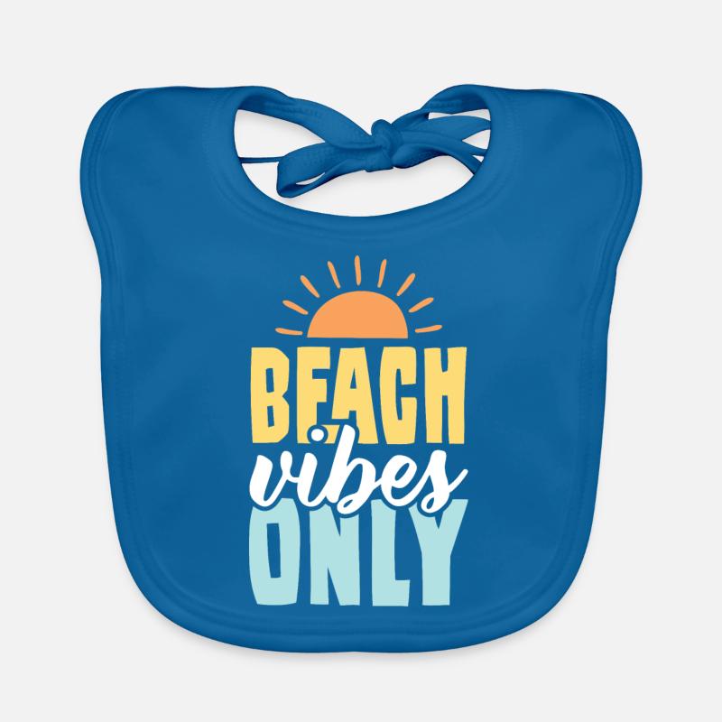 plage plage été Bavoir bio Bébé