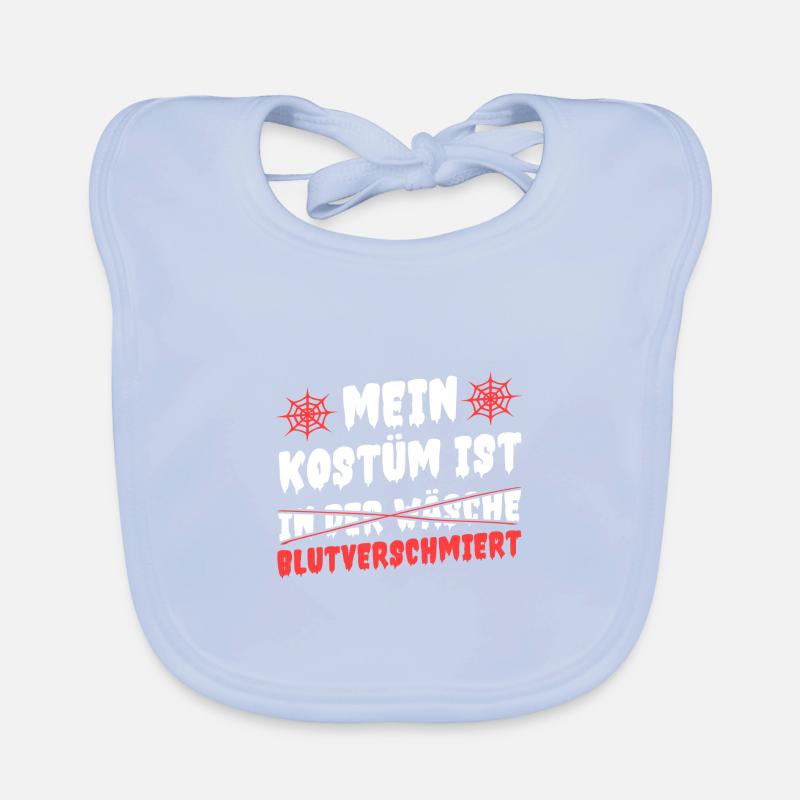 Mon costume est maculé de sang dans la lessive Bavoir bio Bébé