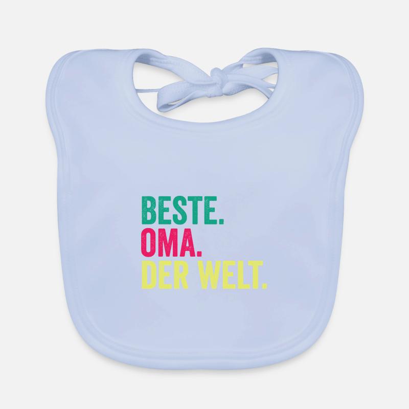 Großmutter Oma Baby Bio-Lätzchen