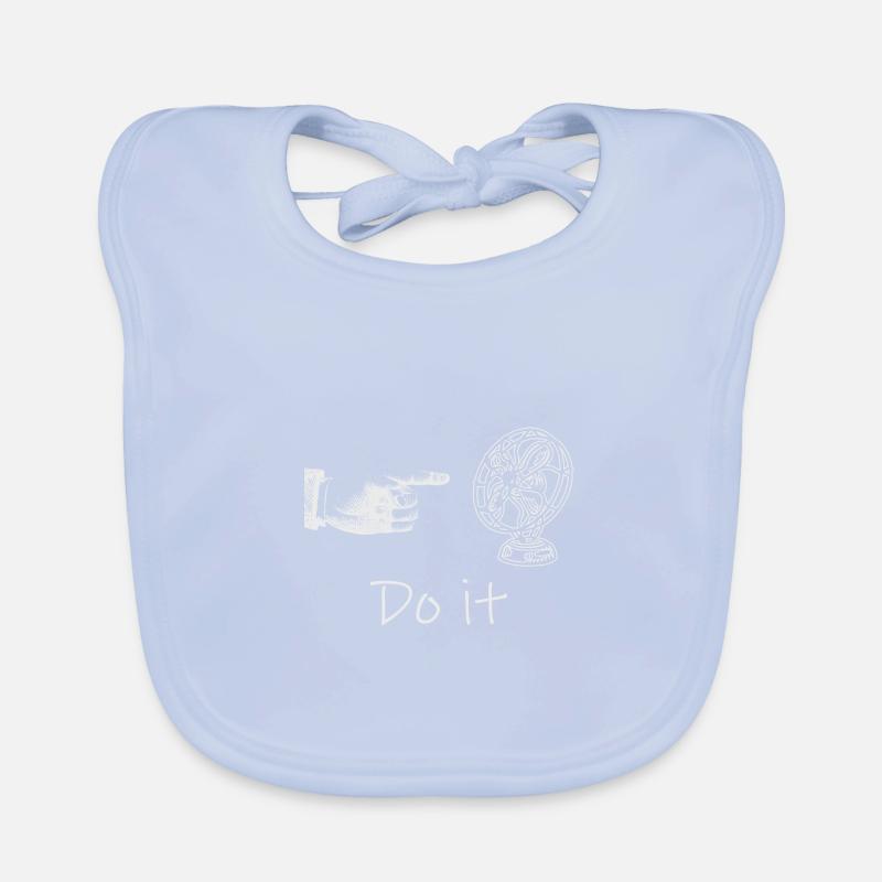 Finger und Ventilator Baby Bio-Lätzchen
