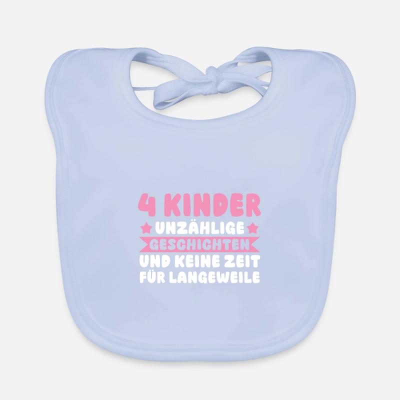 Mama Von 4 Kindern Baby Bio-Lätzchen
