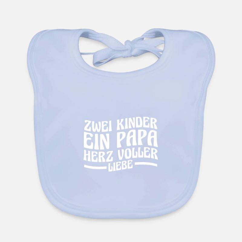 Papa Von 2 Kindern Baby Bio-Lätzchen