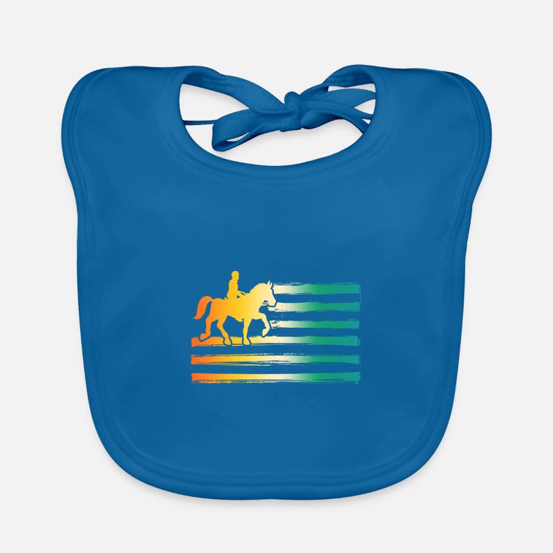 Cheval Bavoir bio Bébé