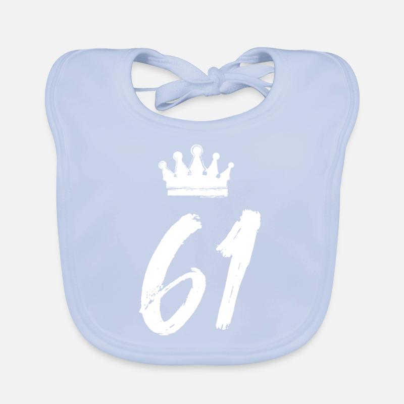 61 Couronne numérique Bavoir bio Bébé