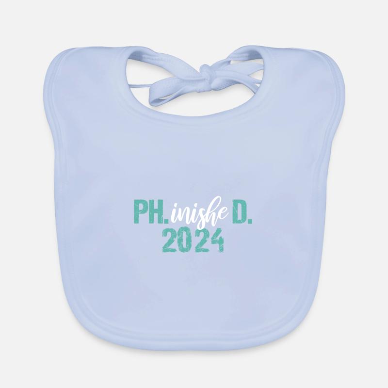 Doktor 2024 Abschluss Philister Dissertation Phd Baby Bio-Lätzchen