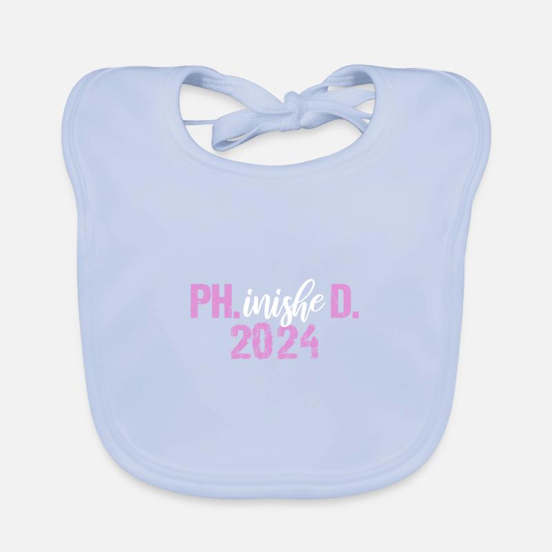 Doktor 2024 Abschluss Philister Dissertation Phd Baby Bio-Lätzchen