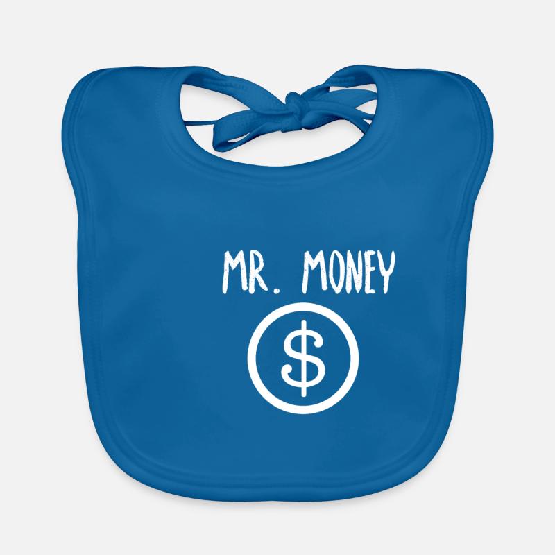 Appelez-moi M. Money. Parce que j'attire de l'argent Bavoir bio Bébé