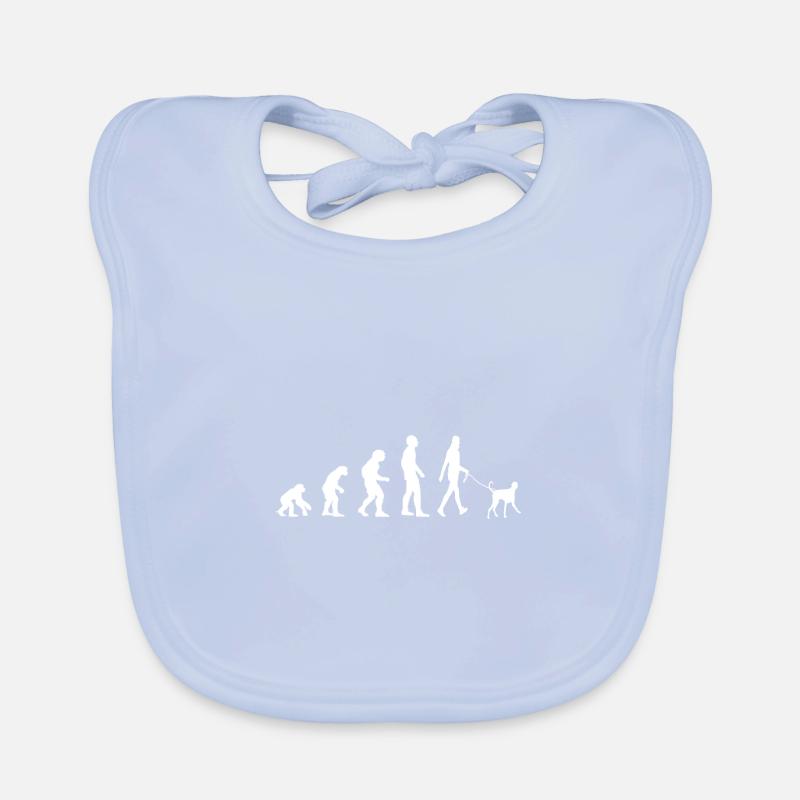 Hundehalter Hund Evolution Baby Bio-Lätzchen