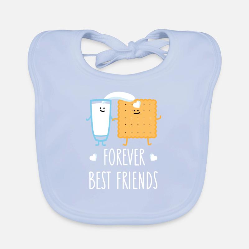 Beste Freunde Baby Bio-Lätzchen