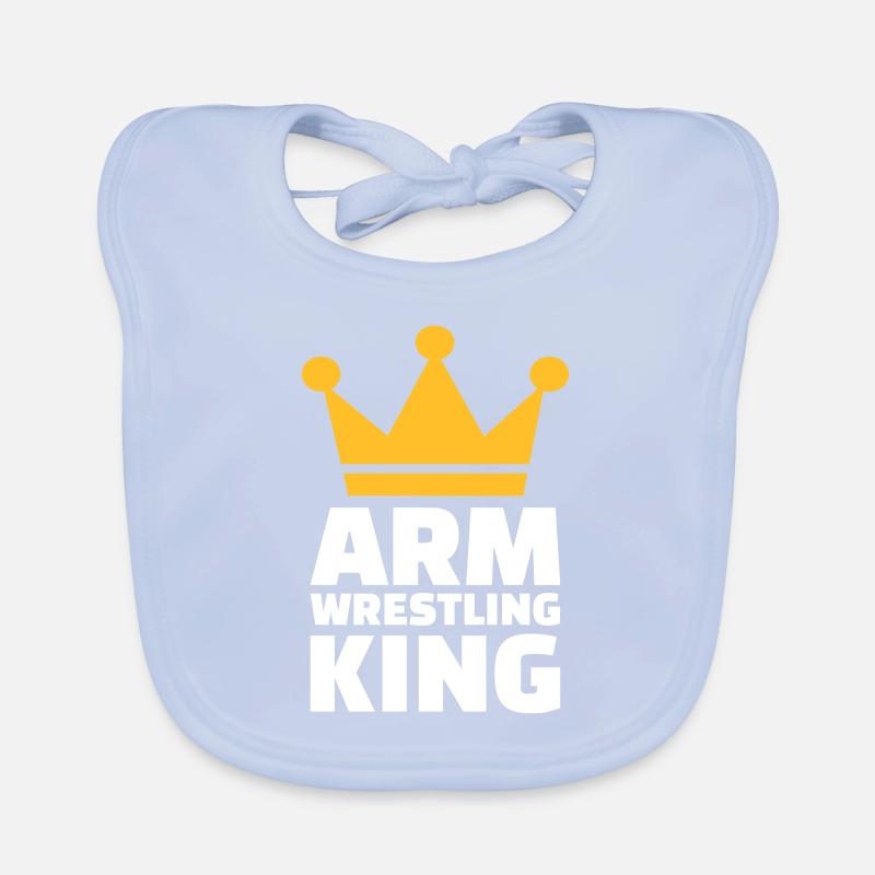 Armdrücken Baby Bio-Lätzchen