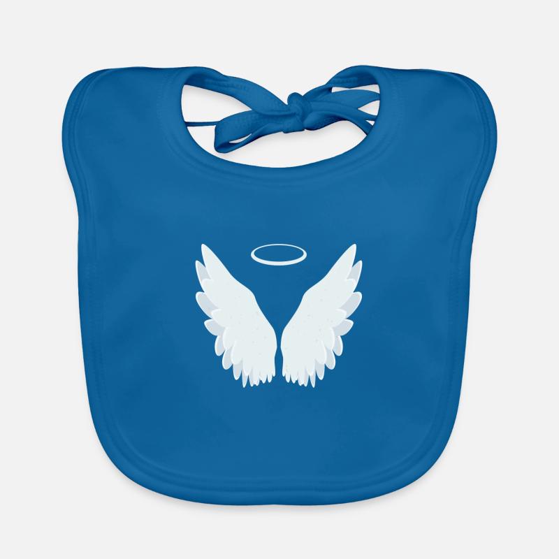 Ailes d'ange Bavoir bio Bébé