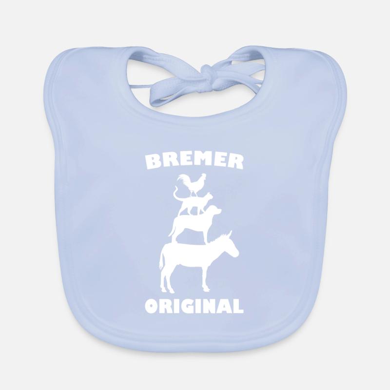 Musiciens de Brême Bavoir bio Bébé